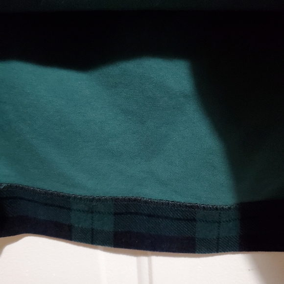 Talbots Tartan Plaid Velvet Skirt - Picture 3 of 10
